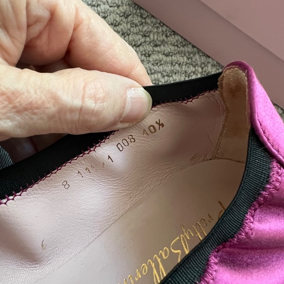 Pretty Ballerinas Shirley - 40.5, Black/Fuschia - Picture 8 of 10